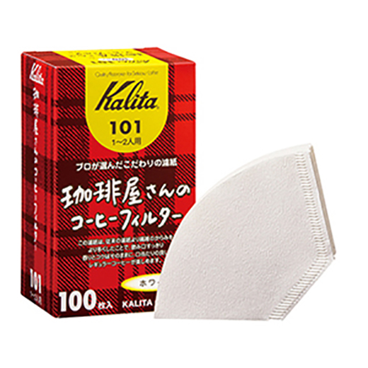 カリタ　珈琲屋さんのコーヒーフィルター101　（台形）（100枚入り）