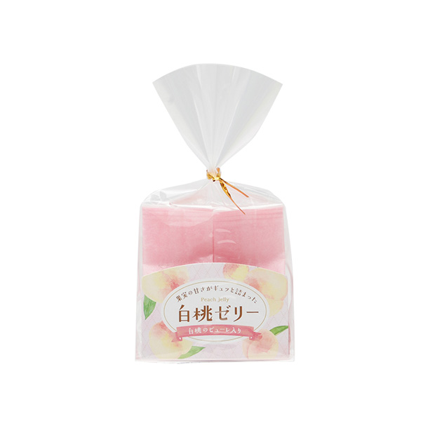 白桃ゼリー