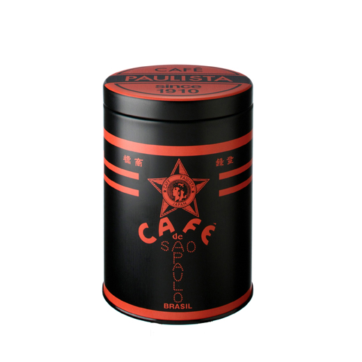 パウリスタオリジナル　赤黒キャニスター缶