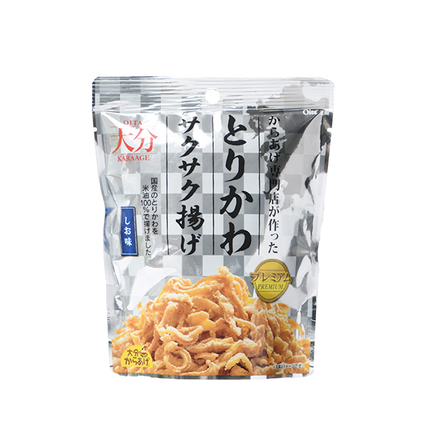 プレミアムとりかわサクサク揚げ　しお味