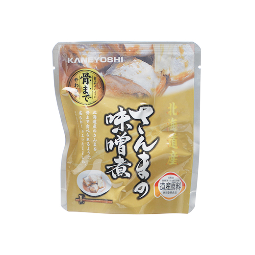 北海道産さんまの味噌煮