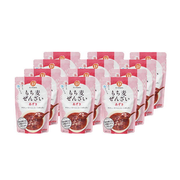 もち麦ぜんざい　12個入