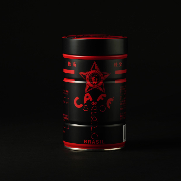 赤黒缶（挽タイプ）・パウリスタオールド