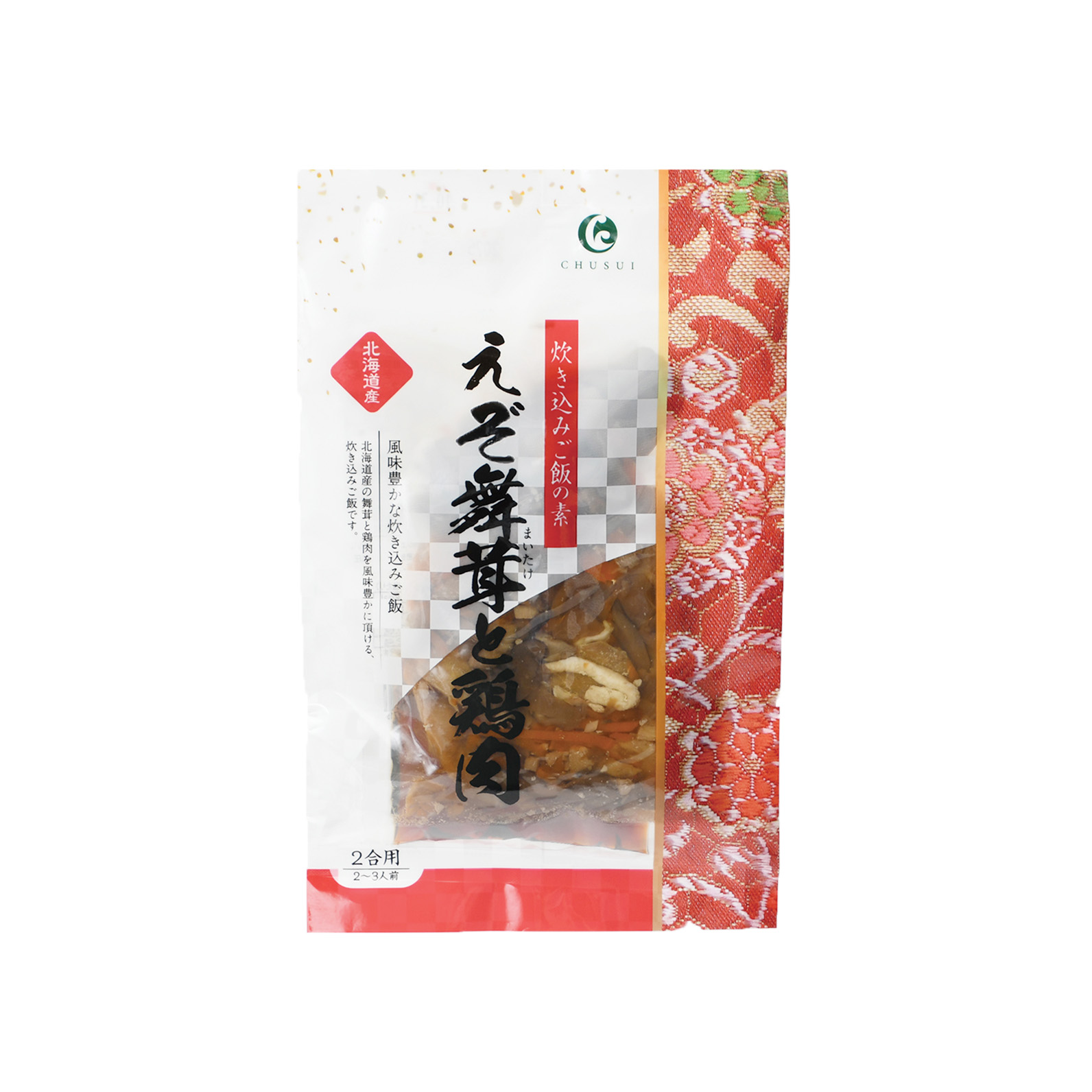 えぞ舞茸と鶏肉 炊き込みご飯の素