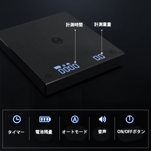 TIMEMOREタイモア BLACK MIRROR BASIC コーヒースケール | Maple Tree