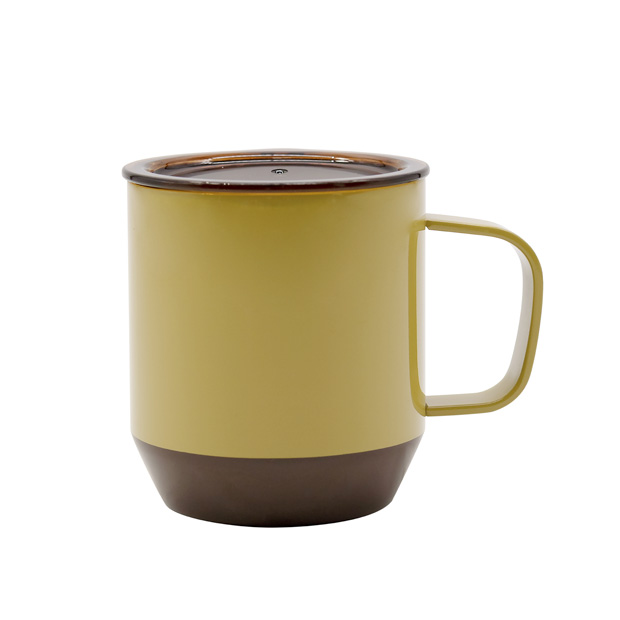 フィーカップ　蓋つき保温マグ　マスタード